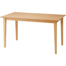 ダイニングテーブル テーブル 単品 木製 シンプル 幅135cm 奥行80cm 高さ 約70cm 長方形 カントリー調 ナチュラル デザイン カフェ風 おしゃれ 北欧 【納期A】【azm-mtk-331】