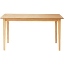 ダイニングテーブル テーブル 単品 木製 シンプル 幅135cm 奥行80cm 高さ 約70cm 長方形 カントリー調 ナチュラル デザイン カフェ風 おしゃれ 北欧 【納期A】【azm-mtk-331】