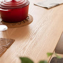 ダイニングテーブル テーブル 単品 幅150cm 奥行80cm 高さ 約70cm おしゃれ 北欧 木製 シンプル 長方形 カントリー調 ナチュラル デザイン カフェ風 【納期A】【azm-mtk-332】