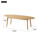 リビングテーブル 楕円形 オーバル 丸型 丸 センターテーブル ローテーブル おしゃれ 北欧 木製 シンプル カントリー調 天然木 ナチュラル カフェ風 【納期A】【azm-mtk-343】