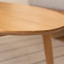リビングテーブル 楕円形 オーバル 丸型 丸 センターテーブル ローテーブル おしゃれ 北欧 木製 シンプル カントリー調 天然木 ナチュラル カフェ風 【納期A】【azm-mtk-343】