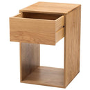 チェスト 棚 収納 サイドチェスト ベッドサイド ソファサイド 収納棚 収納チェスト 引き出し 木製 天然木 オープンラック おしゃれ 北欧 使いやすい シンプル 【納期A】【azm-mtk-345】