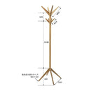 ポールハンガー 天然木製 ハンガーラック おしゃれ 【納期A】【azm-mtk-526na】
