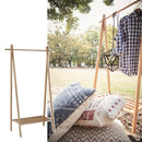 ハンガーラック 棚付き シンプル 北欧 ナチュラル おしゃれ シンプル 【納期A】【azm-mtk-527na】