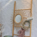 ハンガーラック ラダーラック ラダーハンガー シンプル 木製 インテリア 装飾 飾り オブジェ 北欧 ナチュラル カフェ風 おしゃれ 壁面 立て掛け リビング 玄関 【納期A】【azm-mtk-529na】