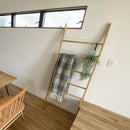 ハンガーラック ラダーラック ラダーハンガー シンプル 木製 インテリア 装飾 飾り オブジェ 北欧 ナチュラル カフェ風 おしゃれ 壁面 立て掛け リビング 玄関 【納期A】【azm-mtk-529na】