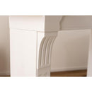 マントルピース風 棚 木製 暖炉まわり 装飾 木製 天然木 エレガント ナチュラル カントリー 北欧 ヨーロピアン アメリカン リビング ダイニング ゴージャス 【納期A】【azm-mtp-100br】