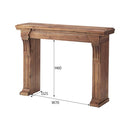 マントルピース風 棚 木製 暖炉まわり 装飾 木製 天然木 エレガント ナチュラル カントリー 北欧 ヨーロピアン アメリカン リビング ダイニング ゴージャス 【納期A】【azm-mtp-100br】