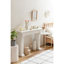 マントルピース風 棚 木製 暖炉まわり 装飾 木製 天然木 エレガント ナチュラル カントリー 北欧 ヨーロピアン アメリカン リビング ダイニング ゴージャス 【納期A】【azm-mtp-100br】