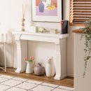 マントルピース風 棚 木製 暖炉まわり 装飾 木製 天然木 エレガント ナチュラル カントリー 北欧 ヨーロピアン アメリカン リビング ダイニング ゴージャス 【納期A】【azm-mtp-100br】