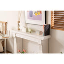 マントルピース風 棚 木製 暖炉まわり 装飾 木製 天然木 エレガント ナチュラル カントリー 北欧 ヨーロピアン アメリカン リビング ダイニング ゴージャス 【納期A】【azm-mtp-100br】