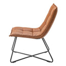 ダイニングチェア おしゃれ シンプル モダン アート スタイリッシュ かっこいい フェイクレザー 合成 革 スチール脚 北欧 アメリカン ビンテージ風 レトロ 椅子 【納期A】【azm-mys-301】