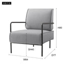 チェア 椅子 ダイニング ラウンジ ホテル 応接室 待ち合い オフィス 職場 リビング おしゃれ 北欧 ゆったり 座れる 広い 座面 幅広 厚み クッション性 【納期A】【azm-mys-401】