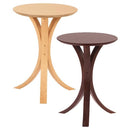 サイドテーブル 円形 丸 ナチュラル 北欧 おしゃれ 脚 デザイン 【納期B】【azm-net-410】