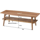 折りたたみテーブル 棚 取り外し ローテーブル センターテーブル 折り畳み リビングテーブル 木製 フォールディングテーブル ナチュラル デザイン 【納期A】【azm-net-614wal】