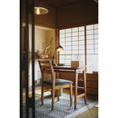 ダイニングチェア 椅子 木製 天然木 ラバーウッド 座面 クッション シンプル 北欧 おしゃれ ナチュラル カントリー 肘掛けなし 合わせやすい カジュアル 【納期A】【azm-net-720】