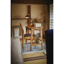 ダイニングチェア 椅子 木製 天然木 ラバーウッド 座面 クッション シンプル 北欧 おしゃれ ナチュラル カントリー 肘掛けなし 合わせやすい カジュアル 【納期A】【azm-net-720】