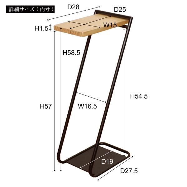 サイドテーブル おしゃれ 北欧 ナチュラル モダン スタイリッシュ スチール製 天然木 天板 ミニテーブル ソファサイド ベッドサイド 物置き インテリア 飾り台 【納期B】【azm-nit-13】