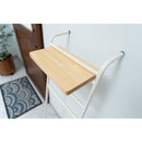 ハンガーラック 傘立て 傘たて 立て掛け スリム スタイリッシュ シンプル 玄関 エントランス インテリア ブラック 黒 ホワイト 白 スチールラック 日本製 【納期B】【azm-nit-14】