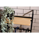 ハンガーラック 傘立て 傘たて 立て掛け スリム スタイリッシュ シンプル 玄関 エントランス インテリア ブラック 黒 ホワイト 白 スチールラック 日本製 【納期B】【azm-nit-14】