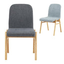 ダイニングチェア 北欧 木製 脚 天然木 シンプル かわいい ナチュラル 肘なし ひじ掛けなし カントリー 家具 椅子 イス ダイニングチェアー 【納期A】【azm-noc-11】