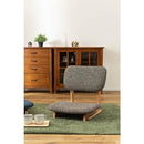 フロアチェア 座椅子 北欧 おしゃれ フロアーチェア 背もたれ 座面 クッション性 和室 和風 洋室 洋風 使いやすい 椅子 かわいい コンパクト インテリア 【納期A】【azm-noc-51】