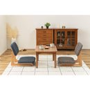 フロアチェア 座椅子 北欧 おしゃれ フロアーチェア 背もたれ 座面 クッション性 和室 和風 洋室 洋風 使いやすい 椅子 かわいい コンパクト インテリア 【納期A】【azm-noc-51】