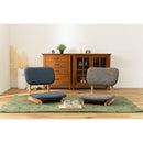 フロアチェア 座椅子 北欧 おしゃれ フロアーチェア 背もたれ 座面 クッション性 和室 和風 洋室 洋風 使いやすい 椅子 かわいい コンパクト インテリア 【納期A】【azm-noc-51】