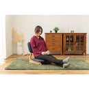 フロアチェア 座椅子 北欧 おしゃれ フロアーチェア 背もたれ 座面 クッション性 和室 和風 洋室 洋風 使いやすい 椅子 かわいい コンパクト インテリア 【納期A】【azm-noc-51】