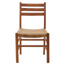 ダイニングチェア 椅子 木製 天然木 チーク材 シンプル アジアン 南国風 リゾート風 カフェ Cafe 北欧 おしゃれ ナチュラル カントリー 肘掛けなし カジュアル 【納期A】【azm-nrs-421】