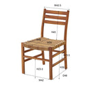 ダイニングチェア 椅子 木製 天然木 チーク材 シンプル アジアン 南国風 リゾート風 カフェ Cafe 北欧 おしゃれ ナチュラル カントリー 肘掛けなし カジュアル 【納期A】【azm-nrs-421】