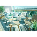 椅子 おしゃれ チェア 木製 北欧 アジアン ナチュラル カントリー 天然木 チェアー 足置き オットマン スツール パーソナルチェア インテリア アームチェア 【納期A】【azm-nrs-423】