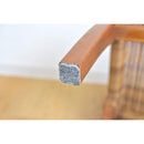 椅子 おしゃれ チェア 木製 北欧 アジアン ナチュラル カントリー 天然木 チェアー 足置き オットマン スツール パーソナルチェア インテリア アームチェア 【納期A】【azm-nrs-423】