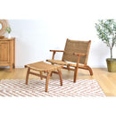 椅子 おしゃれ チェア 木製 北欧 アジアン ナチュラル カントリー 天然木 チェアー 足置き オットマン スツール パーソナルチェア インテリア アームチェア 【納期A】【azm-nrs-423】