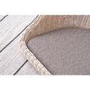 座椅子 和風 和柄 アジアン ラタン 編み込み 座いす フロアチェア 背もたれ おしゃれ リゾート風 南国 デザイン 和室 馴染む 似合う インテリア 【納期B】【azm-nrs-425】