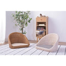 座椅子 和風 和柄 アジアン ラタン 編み込み 座いす フロアチェア 背もたれ おしゃれ リゾート風 南国 デザイン 和室 馴染む 似合う インテリア 【納期B】【azm-nrs-425】