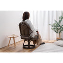 リクライニングチェア 椅子 背もたれ 肘掛け ひじ付き 回転 座面 高座椅子 和風 和室 柄 モダン 無地 フロアチェア 天然素材 ラタン 脚 フレーム リビング 書斎 【納期B】【azm-nrs-440】