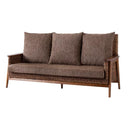 ソファ 3人掛け アジアン リゾート系 おしゃれ モダン カジュアル 天然木 脚 ソファー リビング カフェ風 ナチュラル 南国 デザイン 椅子 インテリア 三人用 【納期A】【azm-nrs-453】