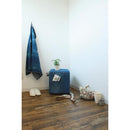 スツール デニム ジーンズ 柄 生地 椅子 足置き 腰掛け チェア キューブ かわいい おしゃれ インテリア ポケット付き 収納 アメリカン カジュアル 【納期B】【azm-ns-503】