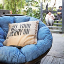 クッションチェア 椅子 もこもこ アジアン 北欧 クッション チェアー いす おしゃれ インテリア 【納期A】【azm-ns-527】