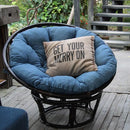 クッションチェア 椅子 もこもこ アジアン 北欧 クッション チェアー いす おしゃれ インテリア 【納期A】【azm-ns-527】