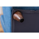 座いす 座椅子 ソファ 一人掛け 1人掛け コンパクト 小型 ミニ 北欧 おしゃれ かわいい リビング フロアチェア 椅子 ソファー ブラック 黒 ブルー 青 【納期A】【azm-ns-612】