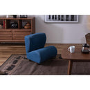 座いす 座椅子 ソファ 一人掛け 1人掛け コンパクト 小型 ミニ 北欧 おしゃれ かわいい リビング フロアチェア 椅子 ソファー ブラック 黒 ブルー 青 【納期A】【azm-ns-612】