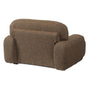 ソファ 一人掛け 1人掛け ローソファー シンプル 背もたれ 肘掛け 厚み ボリューム クッション性 北欧 ナチュラル リビング 小型 【納期A】【azm-ns-631】