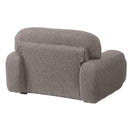 ソファ 一人掛け 1人掛け ローソファー シンプル 背もたれ 肘掛け 厚み ボリューム クッション性 北欧 ナチュラル リビング 小型 【納期A】【azm-ns-631】