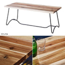 コーヒーテーブル サイドテーブル 木製 天然木 モダン インテリア アイアン ローテーブル センターテーブル リビングテーブル 【納期A】【azm-nw-111】