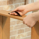 箱型ミラー 鏡 ミラー 収納 取っ手付き かがみ アンティーク風 ドレッサー メイク用品 棚 【納期A】【azm-nw-115】