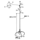 ポールハンガー ラック おしゃれ インテリア 【納期A】【azm-nw-182】