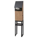 ポスト おしゃれ スタンド 北欧 ナチュラル 木製 郵便受け おしゃれなポスト 玄関 スタンドポスト 【納期A】【azm-nw-861】