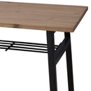 ダイニングテーブル 収納ラックつき 木製 4人用 【納期A】【azm-nw-891t】